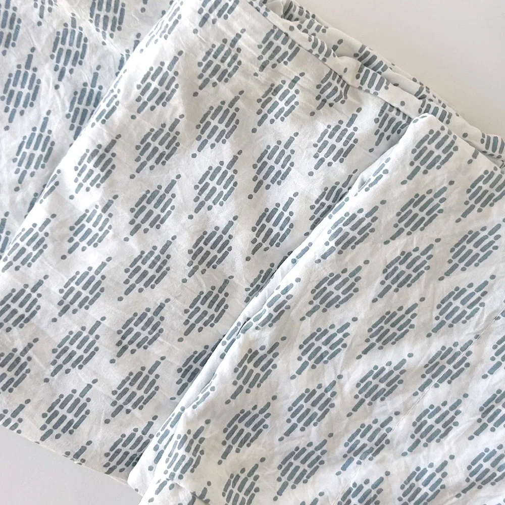 3/$20 Deal 3 Piece Blue & White print Pillowcase Set
